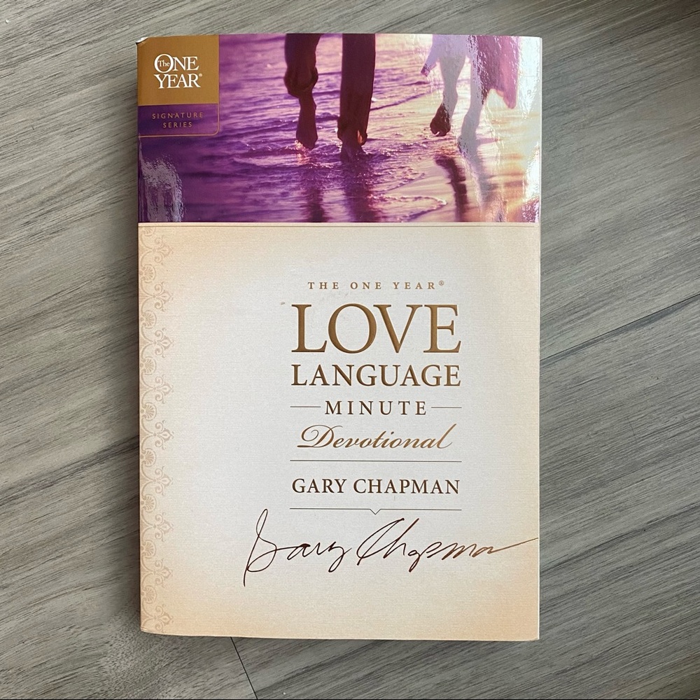 The One Year Love Language Minute Devotional by Gary Chapman